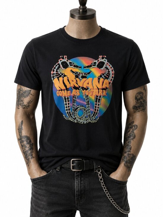 NIRVANA Other - Nirvana Come As You Are Vintage Band Tee XL